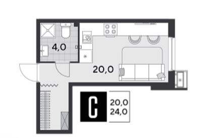 Студия в Литер 13