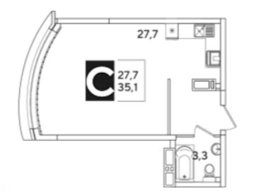 Студия в Литер 52