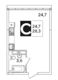 Студия в Литер 39