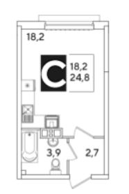 Студия в Литер 35