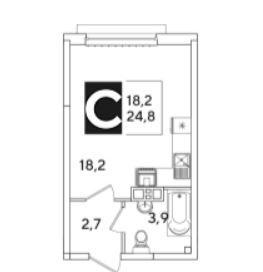 Студия в Литер 44