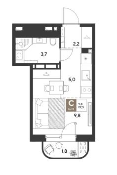 Студия в Литер 13