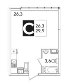 Студия в Литер 41