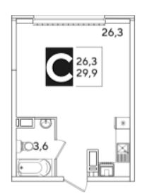 Студия в Литер 46