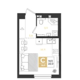 Студия в Литер 1