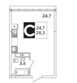 Студия в Литер 35
