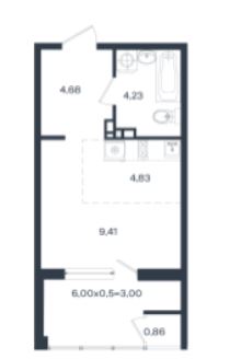 Студия в Дом 12