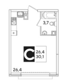 Студия в Литер 50